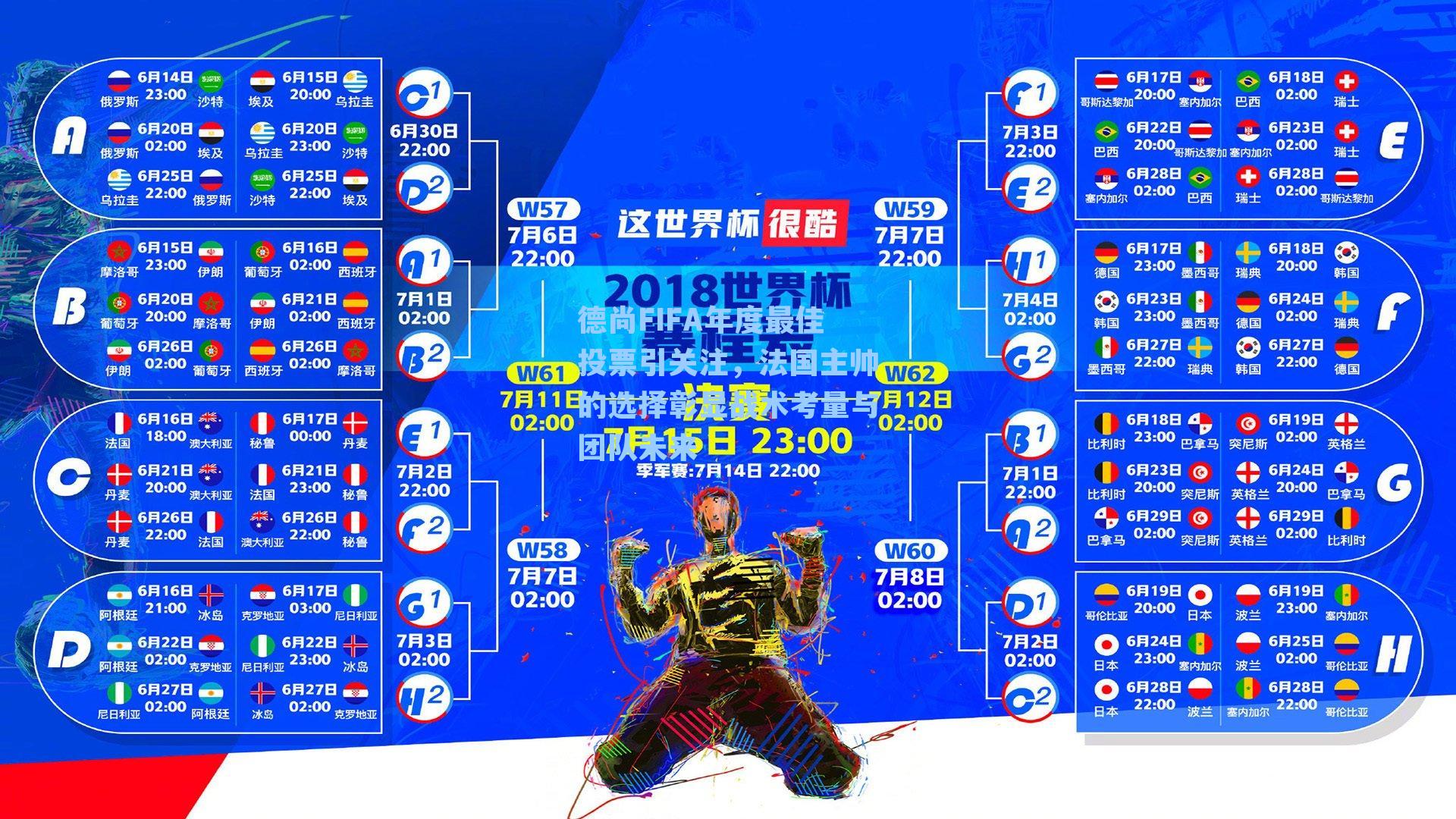 德尚FIFA年度最佳投票引关注，法国主帅的选择彰显战术考量与团队未来